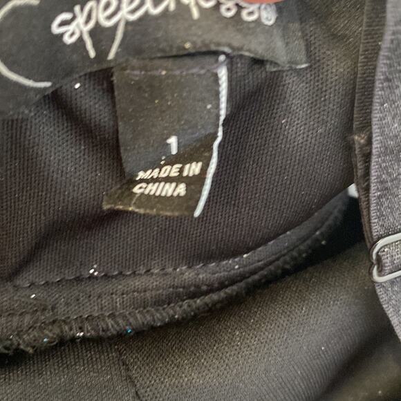 Speechless Juniors' Metallic Bodycon Dress NWT Sz 1 Polyester Sparkling Stretchy - Picture 13 of 13